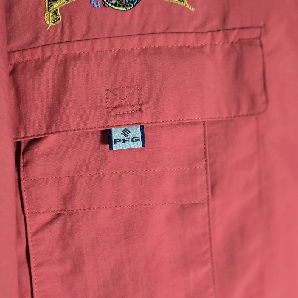 Mens Columbia Sweetwater Brewing Company Fishing Outdoor Xxl Shirt - Picture 3 of 9